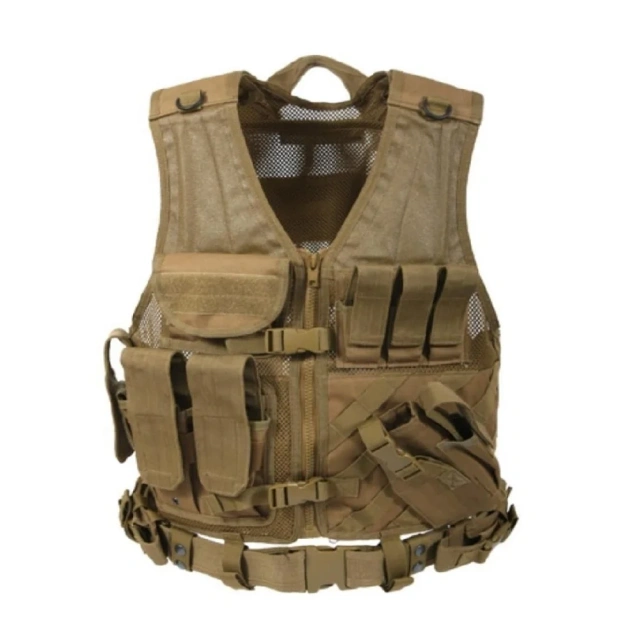 Wholesale Customized Hiking Tactical Training Vest Outdoors Tactical Equipment Vest High Quality Training Vest for TrainingOutdoor Protective Training Vest Sports Equipment stab-proof sports equipment security vest