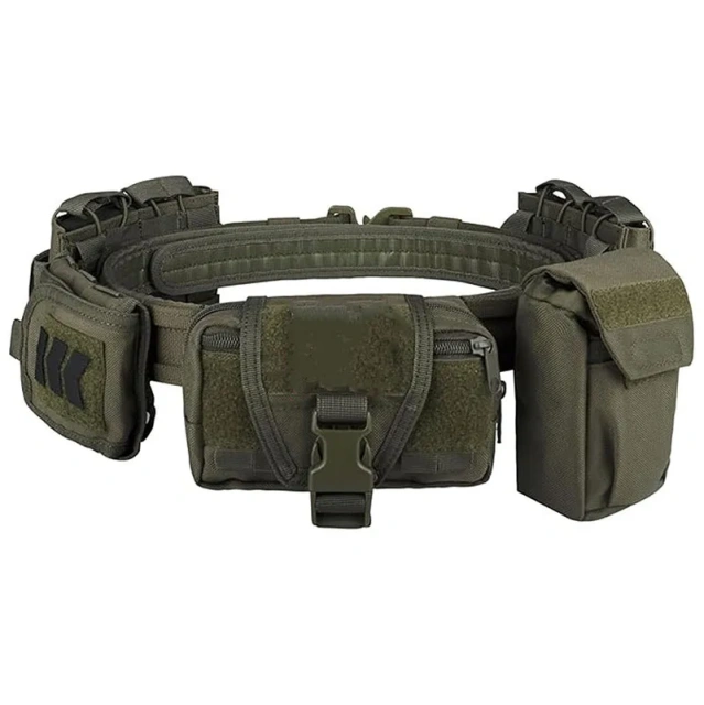 Wholesale High Quality Multifunctional Tactical Belt with Quick Release Accessory Pouches Premium Wholesale Duty Belt for Men  Multifunctional Security Training Belts Outdoor Tactical Training Utility Kit Duty practical Belt with Pouch Supplies