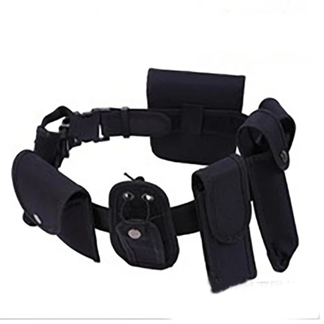 Wholesale Outdoor Eight Piece Adjustable Multi-functional Belt for Training Sports Security and Duty Belts  Wholesale Premium Multi Function Lightweight Tactical Battle Belts Duty Belt Premium Detachable Utility wear-resistant Belt Set