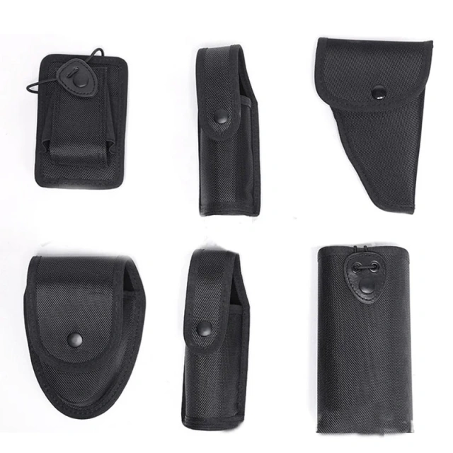 Lightweight Training Wholesale Patrol Oxford Cloth Security Outdoor Nylon Multifunctional Duty Waist Belt  High Duty Men Adjustable Tactical Heavy Duty Belts high density Material Utility Belt with Pouches Security Duty Equipment