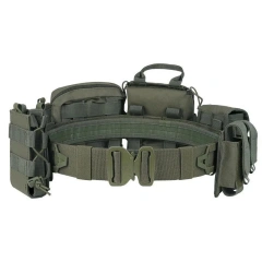 Wholesale Durable Practical Tactical Multifunctional Waist Bag High Quality Camouflage Belt With Pouches Modular Equipment  Hot selling Wear-resistant Lightweight Nylon Elastic Stretch Belt Men durable outdoors Casual Golf Tactical Belts