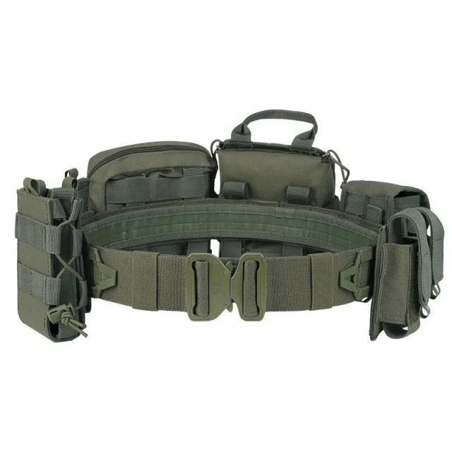 Wholesale Durable Practical Tactical Multifunctional Waist Bag High Quality Camouflage Belt With Pouches Modular Equipment  Hot selling Wear-resistant Lightweight Nylon Elastic Stretch Belt Men durable outdoors Casual Golf Tactical Belts