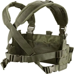 Training Chest Rig Loaded Gear Green  Kids Training Vest Adjustable Nylon Children Outdoor Game Vest with Multiple Pouches for Playing Game   Training Vest outdoors Breathable Paintball Vest Adjustable Training Vest Chest Protector