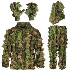 Outdoor Adventure Clothing Ghillie Suit for Men Hunting 3D Leaf Gillie Suit Camo Hunting Gillies Camo Hunting Suits Outdoor Adventure Clothing Ghillie Suit for Men Hunting 3D Leaf Gillie Suit Camo Hunting Gillies Camo Hunting Suits