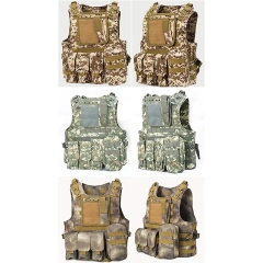 Assault Training Vest High Quality Tactical Equipment Vest for Training Outdoors Breathable Tactical Training Vest  Assault Harness Training Chest Vest for outdoors Breathable Paintball Sports Training equipment security vest