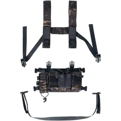 Top Selling Hunting Training Vest Men Hunting Training Chest Rigs Outdoors Breathable Tactical Vest for Training  Assault Back Panel Zip On and Fixing Training Panel Vest stab-proof sports equipment security vest