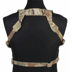Customized Tactical Vest Chest Rig for Training Utility Tactical Chest Rig Heavy Duty Tactical Pouch Chest Rig Tactical Accessories Chest Rig Pack with Magazine Pouch Nylon Tactical Chest Rig for Men Outdoors Tactical Chest Rig