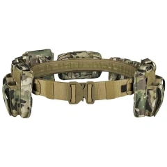 High Quality Quick-release Buckle Multi-functional Tactical Belt with Quick Release Accessory Pouches Mountaineering Duty Belt  Premium Modular Equipment Security Utility Tactical Belt with Components Pouches Bag Holster for Security Hunting Hiking Belt