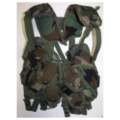 Adjustable Outdoors Breathable Training Camouflage Wear-resistant Enhanced Training Load Bearing Hiking Vest  Lightweight stab-proof vest fashion Radio Chest Harness Chest Front Pack Pouch Holster Vest