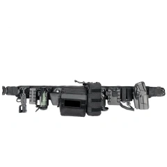 Lightweight Camping and Everyday Use Padded Patrol Belts Hunting Gadget Pouch Waist Bag Adjustable Outdoor Tactical Belt  Wholesale Training High Quality Golf Men Jeans Ratchet Belts men Duty Nylon Web Tactical Belt   with Automatic Buckle