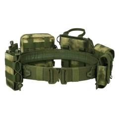 Wholesale Durable Practical Tactical Multifunctional Waist Bag High Quality Camouflage Belt With Pouches Modular Equipment  Hot selling Wear-resistant Lightweight Nylon Elastic Stretch Belt Men durable outdoors Casual Golf Tactical Belts