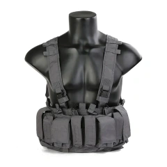 Universal Tactical Chest Rig with Magazine Pouch Mag Bag Tactical Training Harness Chest Rig Tactical Vest Molle Rig military Outdoor Tactical Vest Rig High Quality Hunting Chest Rig Vest Tactical Chest Rig Pack Pouch