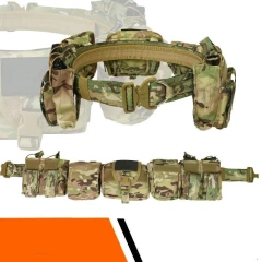 High Quality Durable Outdoor Tactical Belt Kit Multifunctional Adjustable Wholesale Waistband Nylon Removable Adjustable Belt  Wear-resistant Casual Sports Training durable Canvas Web Belt Men Wear-resistant Tactical Flip Top Buckle Belt