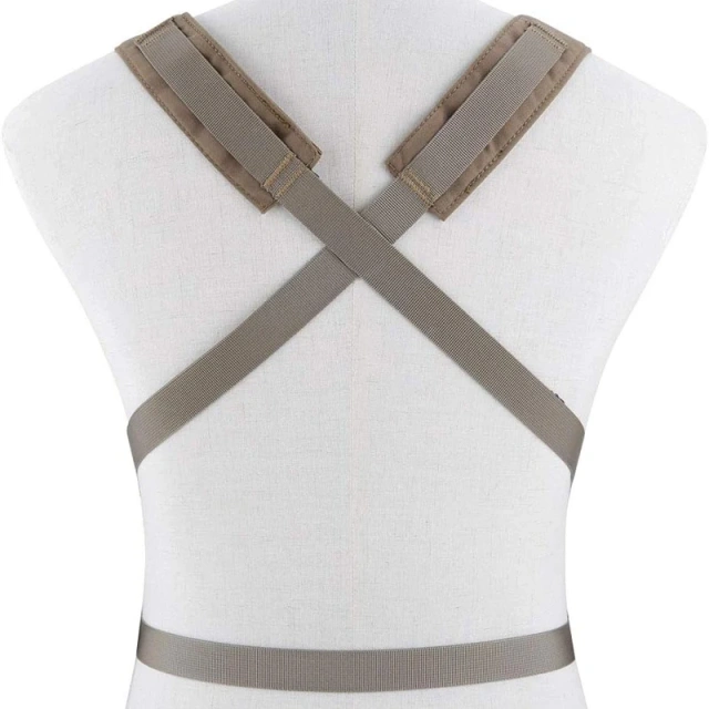 Tactical Chest Rig Vest Adjustable X Harness Hunting Vest with Mag Pouches for Training Tactical Chest Bag Rig Universal Tactical Chest Pack Rig Heavy Duty Nylon Tactical Chest Rig Adjustable Tactical Chest Rig with Mag Pouches