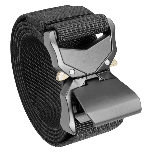 Wear-resistant Tactical Belt Hiking Rigger Nylon Web Work Belt with Heavy Duty Quick Release Buckle  Wholesale Lightweight Mountaineering wear-resistant Tactical Belt Buckles Tactical Utility Security System tactic Waist Belt