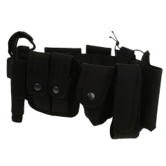 Wear-resistant Lightweight Utility Outdoor Belt Waist Bag Durable Pouch Men Security Guard Patrol Kit  Wholesale High Quality Fashionable Tactical Belt with Quick Release Accessory Pouches multifunctional Duty Belt for Men