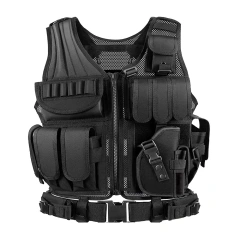 Wholesale Hunting Breathable Training Vest for Men Outdoor Training Vest High Quality Tactical Wear-resistant Training Vest high-quality stab-proof Sports Training vest stab-proof sports equipment Training Weight Vest
