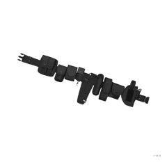 Outdoor Premium Waist Belt with Multiple Compartments Adjustable for Hiking Camping Hunting Mountaineering Tactical Belt  Sports Training Tactical Men's Nylon Work Hiking Gear Webbing with quick release buckle Adjustable Tactical Belt