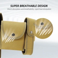 Wholesale Outdoor High Density Material Adjustable Heavy Duty Utility Belt Quick-Release Belt with Pouch Tactic Waist Belt  Wear-resistant Adjustable multifunctional Wear-resistant Tactical Belts Nylon Web Golf Casual Work Belts