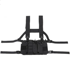 Outdoor Camouflage Chest Rig Bags New Men Women Protective Tactical Vest Soft Tactical Chest Rigs with Pouches military Tactical Chest Rig Hunting Vest Camo Tactical Chest Rig With Mag Pouch Heavy Duty Training Rig