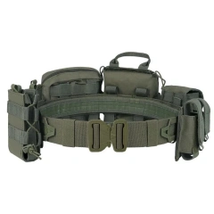 Quick-release Buckle Tactical Belt Outdoor Training Use Pouch Hunting Accessories Tactical Belt Sport Enthusiasts Duty Belts  Adjustable Training Ratchet Belt Men Nylon Web Sports Training Tactical Belt with Automatic Slide Buckle