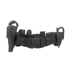 Wear-resistant Lightweight Nylon Oxford Cloth Multifunctional Waist Belt for Outdoor CS Training Waist Bag  Wholesale high density Material multifunctional Tactical Belt with Accessories High Quality Duty Belts Security Duty Equipment