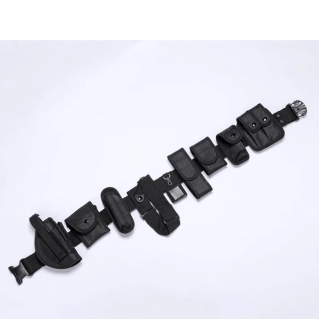 Adjustable Waterproof Outdoors Security Training Waist Pack 10 Piece Outdoor Set Multifunctional Waist Belt  Premium Adjustable high quality breathable Tactical Battle Belt and durable Duty Belt Outdoor Hunting Utility adjustable Belt