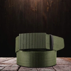 Adjustable Tactical Multifunctional Wear-resistant Belt Heavy Duty Nylon Ratchet Automatic Buckle Adjustable Belt  Training durable Tactical Belt Breathable Slide Buckle Canvas Web Belts Adjustable Outdoor Casual Nylon Belts