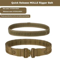 Tactical Belt with Pouches Accessories Hunting Utility Belts for Outdoor Multifunctional Wear-resistant Tactical Belts  Wear-resistant Lightweight  Ratchet Belt Men Nylon Web multifunctional Tactical Belt with Automatic Slide Buckle