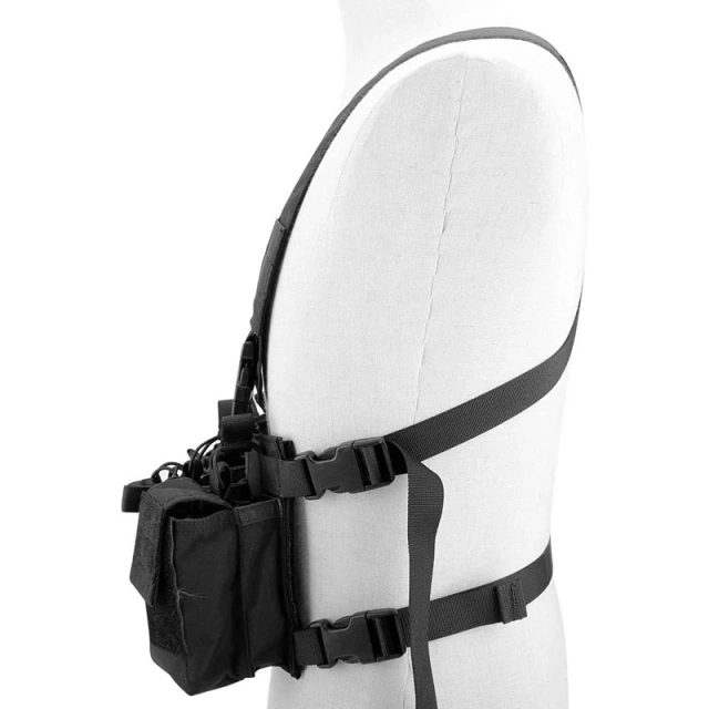 Good Quality Tactical Chest Vest Rig Adjustable Tactical Vest Harness with Mag Pouches Tactical Rig for Outdoor  Training Mini Rig Tactical Chest Vest Micro Tactical Chest Vest