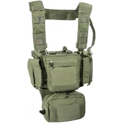 Tactical Chest Rig Mag Pouch Vest Tactical Molle Chest Rigs With Mag Pouch Tactical Training Mini Rig Multi-functional Tactical Chest Rig for Tactical Training Quick Release Tactical Chest Rig Vest With Mag Pouches