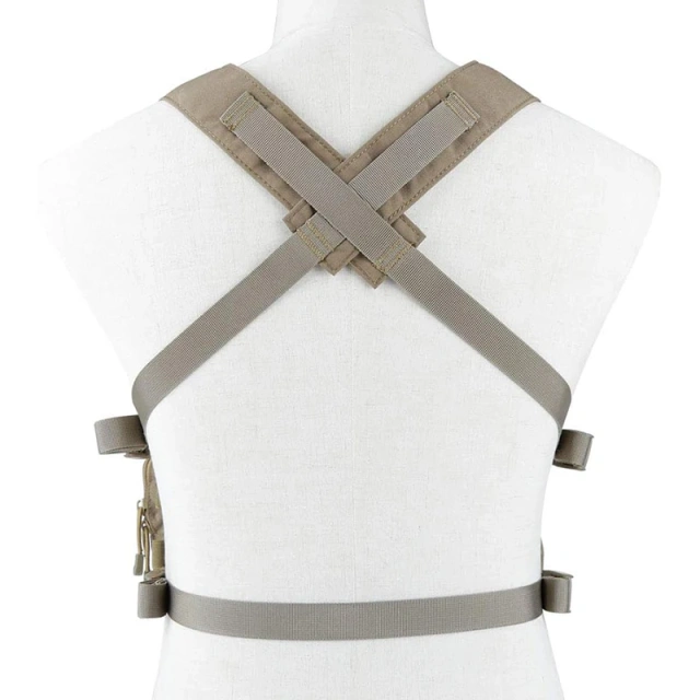 Tactical Gear Chest Rig Camouflage Tactical Hunting Vest with Multi-pockets Good Quality Tactical Chest Vest Rig Tactical Equipment MOLLE Chest Rigs Good Quality Tactical Chest Rig with Pouch Utility Chest Rig for Tactical