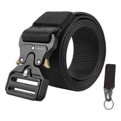 Breathable Men's Multifunctional Tactical Belt Heavy Duty Webbing Belts Adjustable Style Nylon Belts  Wholesale Multifunctional multifunctional Security Belts Tactical Outdoor Hunting Utility Belt With Pouch Sets Utility Kit Belt