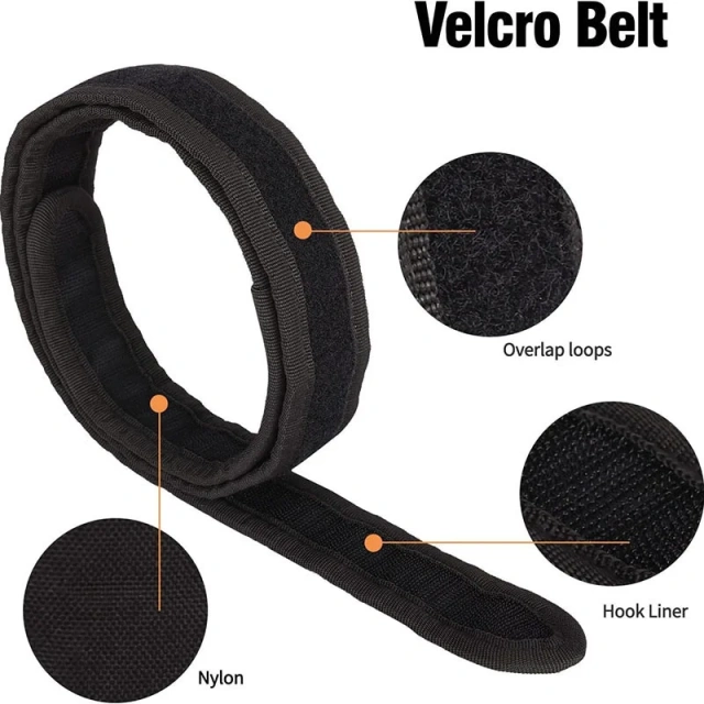 High Quality Premium Lightweight Tactic Waist Belt Duty Utility Waist Belt Duty Tactical Durable Multifunctional Waist Belts  Premium Adjustable Multifunctional Outdoor wear-resistant Hunting Tactics Storage Tactical Bag Duty Security Traffic Hiking Belt