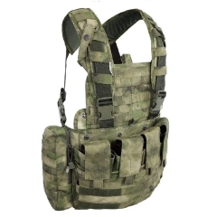 Training Vest Chest Rig  Multifunctional Full Strut Hunting Wear-resistant Utility Training Vest  Engineers Photographers lightweight Journalist Vest Hunting Utility Cargo Training Travel Vest