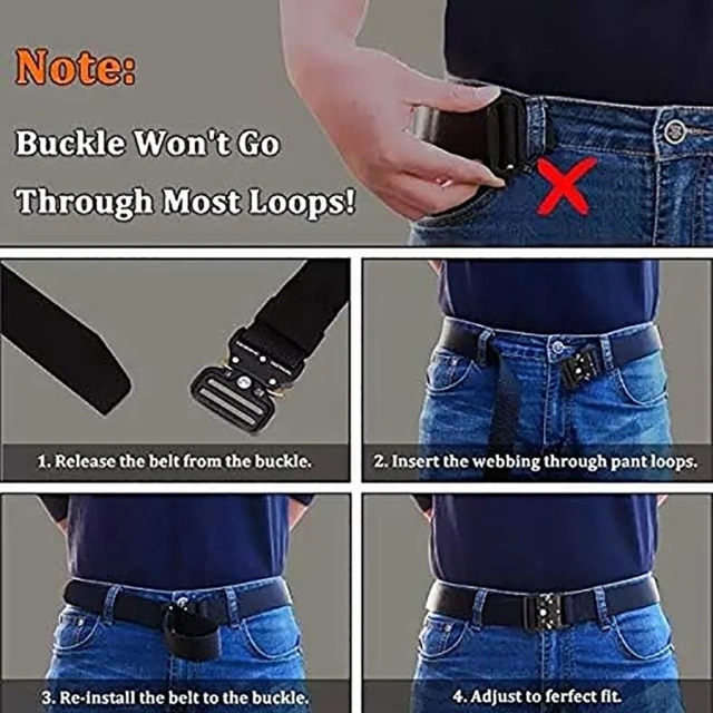 Lightweight Tactical Belt Riggers Belts Men and Women Quick Release Heavy Duty Men and Women Tactical Belt  Detachable high density Material Outdoor Hunting Tactics Duty Security Traffic Multi-functional practical Tactical Belt