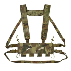 Training Equipment Tactical Vest Lightweight Tactical Chest Rig with Mag Pouch Tactical Vest Chest Rig for Training Camouflage Tactical Vest Rig with Magazine Pouch Tactical Vest Chest Rig Tactical Chest Training Vest for Hunting