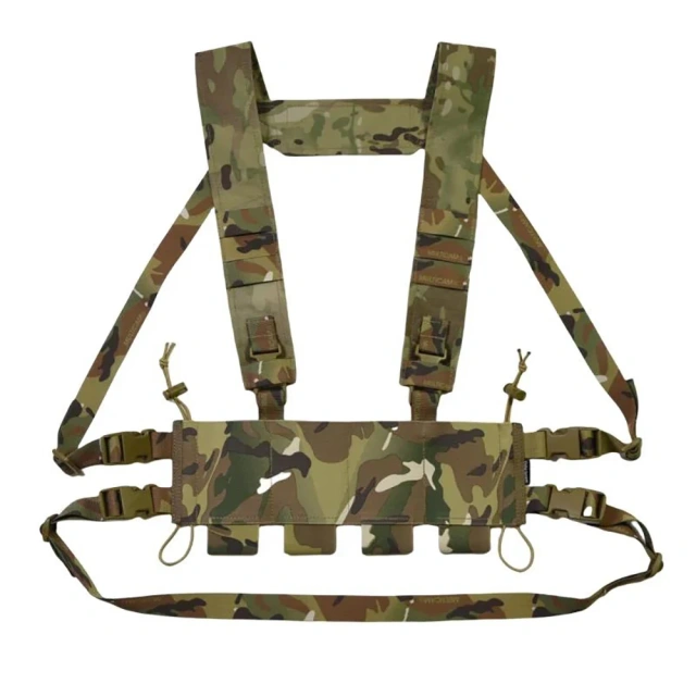 Training Equipment Tactical Vest Lightweight Tactical Chest Rig with Mag Pouch Tactical Vest Chest Rig for Training Camouflage Tactical Vest Rig with Magazine Pouch Tactical Vest Chest Rig Tactical Chest Training Vest for Hunting