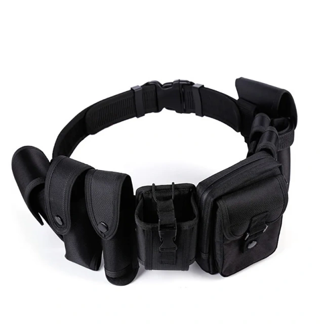 Waterproof Multifunctional Wholesale Training Waist Belt Adjustable Training Durable Wear-resistant  Nylon Belt  High Duty Outdoor Lightweight Premium Mountaineering Tactical Battle Belt Detachable Duty Belt Multifunctional Utility Belts