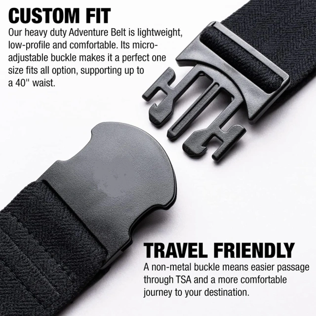 Breathable Men Casual Adventure Ranger Belts Heavy Duty Elastic Webbing Non-Metal Travel Friendly Buckle Tactical Belt  Detachable Training Tactical Waist Camouflage Multifunctional Set Tactical Waistband Security Combination Belt Accessory Bag