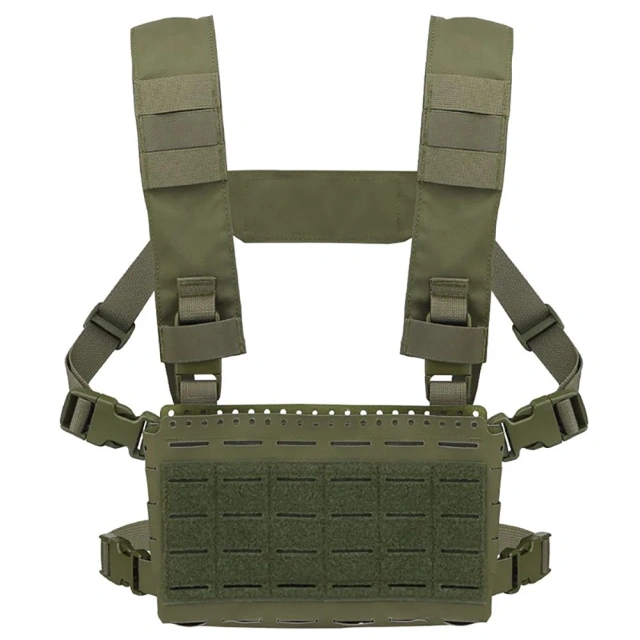 Customized Tactical Equipment Chest Rig Heavy Duty Tactical Micro Chest Rig with Pouch Tactical Plate Carrier Vest Wholesale Tactical Carrier Chest Rig with Pouches Tactical Micro Chest Rig Plate Carrier Vest Tactical Style Chest Rig