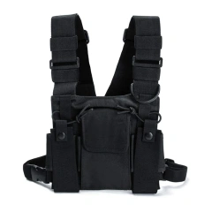 Tactical Modular Chest Rig Heavy Duty Tactical Hunting Vest With Magazine Pouch Tactical Vest Chest Bag Wholesale Tactical Chest Rigs Tactical Vests Plate Carriers Mag Carrier High Quality Tactical Rig for Chest