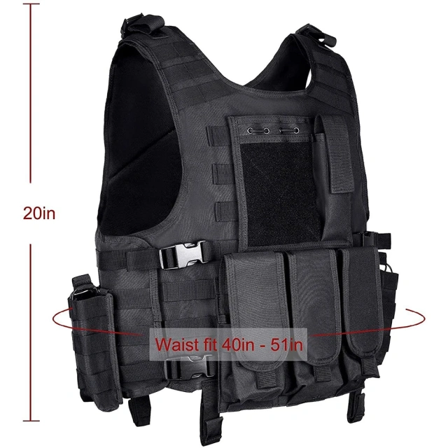 New Style Training Vest High Quality Tactical Vest Outdoors Breathable Adjustable Tactical Vest for HuntingHot selling multifunctional Wear-resistant outdoors Breathable Paintball Vest Training