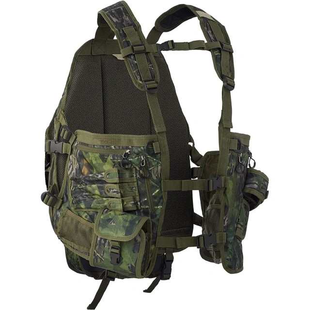 Customized High Quality Durable Waterproof Camo Training Vest Breathable Hunting Vest Tactical Hunting Vest  Quick Release Adapters for Training Vest Chest Rig Cummerbund Quick Disconnect Buckles and Modular Vest