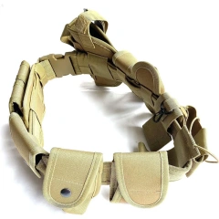 Outdoor Modular Equipment System Security Belts Tactical Duty Utility Versatile Modular Versatile Design Work Hunting Belt  High Quality Adjustable Training High Quality Waterproof multifunctional Comfortable Men's Webbing Tactical Belt