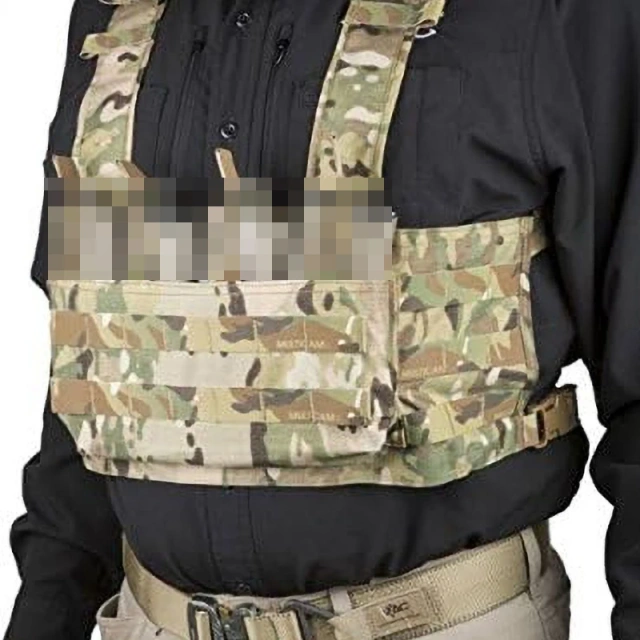 Customized Tactical Chest Mini Rig Vest Good Quality Tactics Chest Rig Training Mini Rig with Pouch Customized Mini Tactical Chest Rig Heavy Duty Camouflage Harness Vest Outdoor Tactical Chest Rig for Hunting