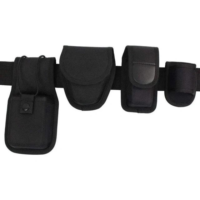 High Quality Modular Equipment Multifunctional Security Duty Equipment  Mountaineering Duty Web Belt Kit with Duty Tactical Belt  Multifunctional Individual Training durable Buckles Belt Straps Fully Adjustable Sports Training Tactical belt