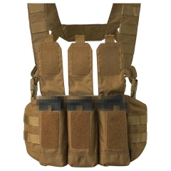 Custom Multifunctional Tactical Chest Rig Vest Outdoor Tactical Chest Rig High Quality Tactical Vest Rig Outdoor Utility Tactical Chest Rig With Magazine Pouch Quick Release Camouflage Molle Vest Tactical Camouflage Chest Rig