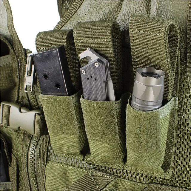 Hot Selling Lightweight Durable Tactical Vest Wear-Resistant Tactical Training Vest Multi-purpose Outdoors Tactical Vest  Sports Vest 600D Encryption Polyester Adjustable Lightweight Assault Vest for Games or Training