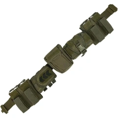 Wholesale High Quality Multifunctional Tactical Belt with Quick Release Accessory Pouches Premium Wholesale Duty Belt for Men  Multifunctional Security Training Belts Outdoor Tactical Training Utility Kit Duty practical Belt with Pouch Supplies